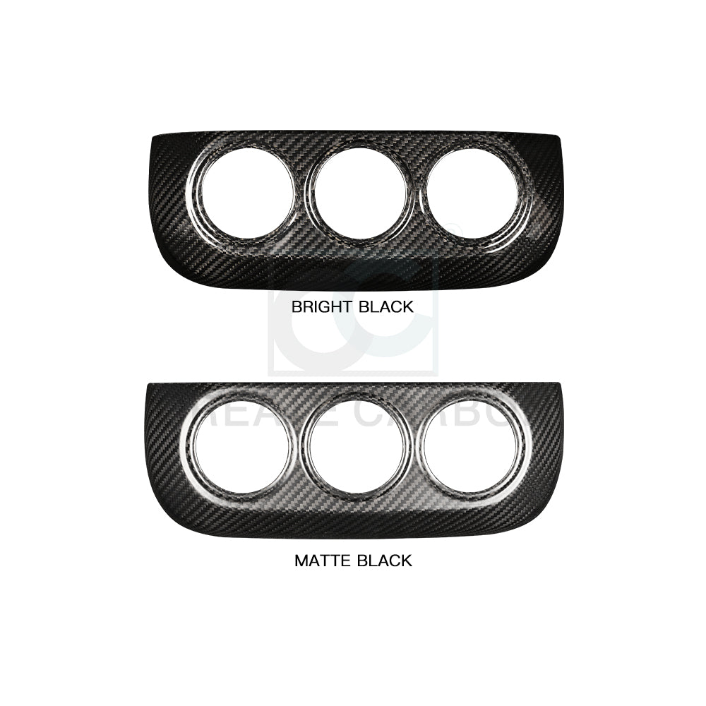 Create Carbon Dry Carbon Fiber AC Climate Control Air Vent Switch Panel Cover for Nissan Z RZ34 400Z Fairlady Z 2023-2026+