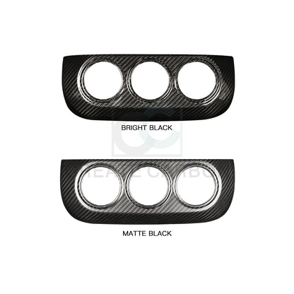 Create Carbon Dry Carbon Fiber AC Climate Control Air Vent Switch Panel Cover for Nissan Z RZ34 400Z Fairlady Z 2023-2026+