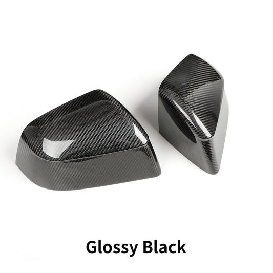 Carbon Fiber Side Mirror Covers for Tesla Refreshed Model Y (2025+) | Standard, Premium, Performance | Juniper