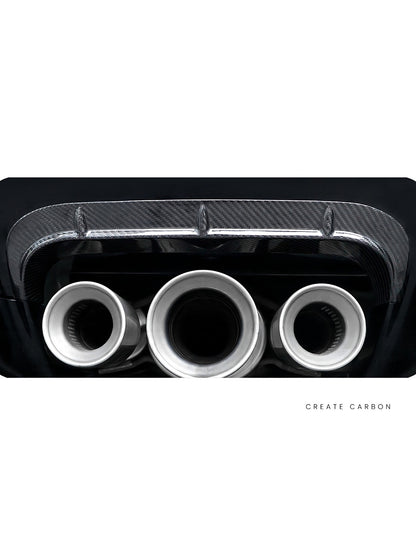 Rear Exhaust Trim Cover for Honda Civic Type R FL5, additional product view 7