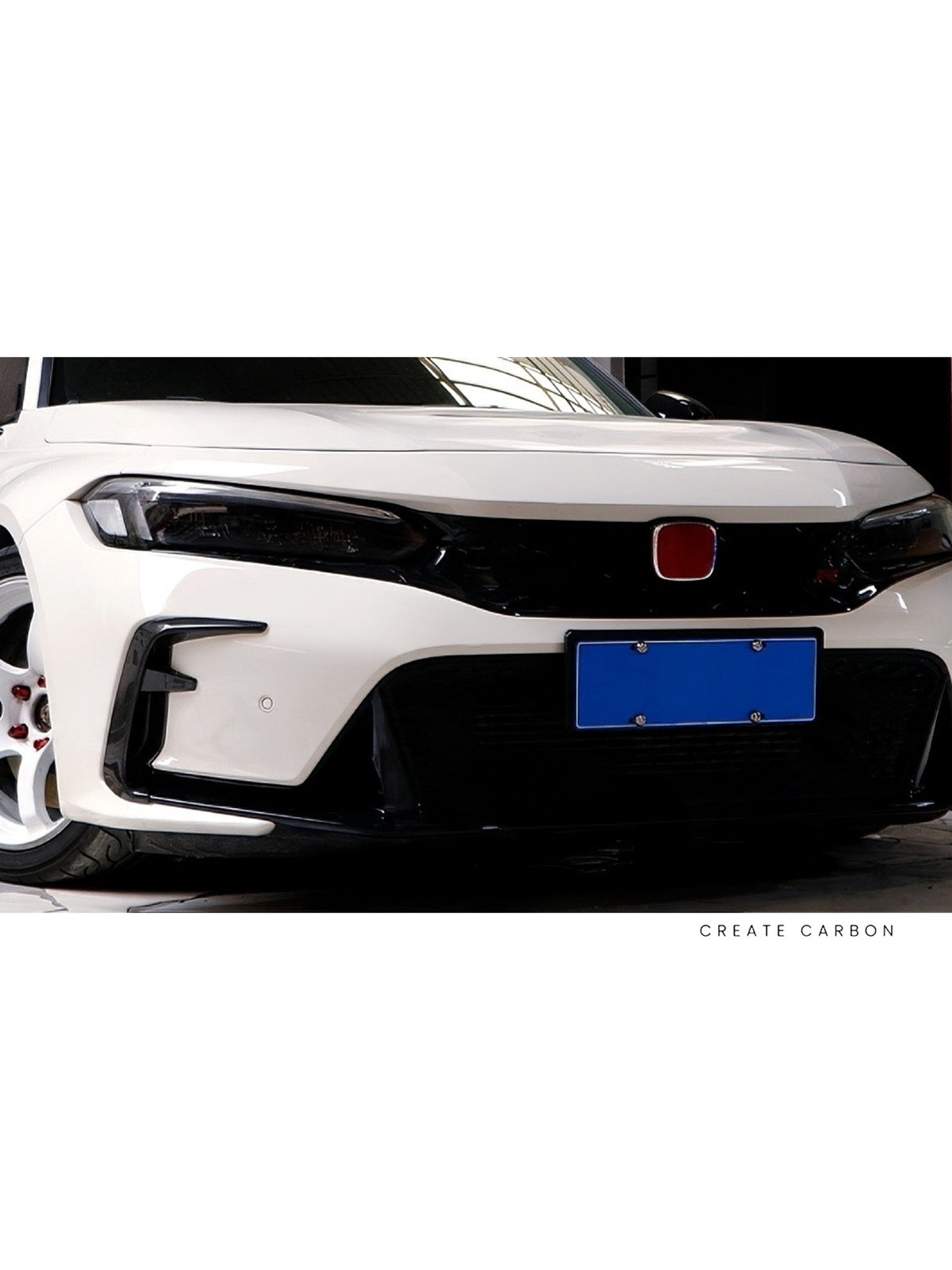 Front Duct Covers, 2-Piece Set for Honda Civic Type R FL5, additional product view 7