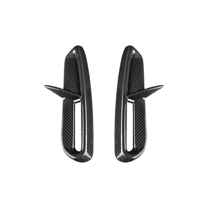 Create Carbon Carbon Fiber Rear Bumper Diffuser Spoiler Set (2PCS) for HONDA CIVIC Type R FL5