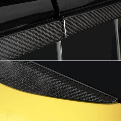 Dryvon 4PCS Dry Carbon Fiber Window Molding Frame Trim Cover for Nissan Z 400Z RZ34 Fairlady Z (2023–2026+)