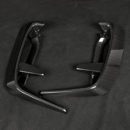 Create Carbon Dry Carbon Fiber Front Duct Cover Set (2PCS) for HONDA CIVIC Type R FL5
