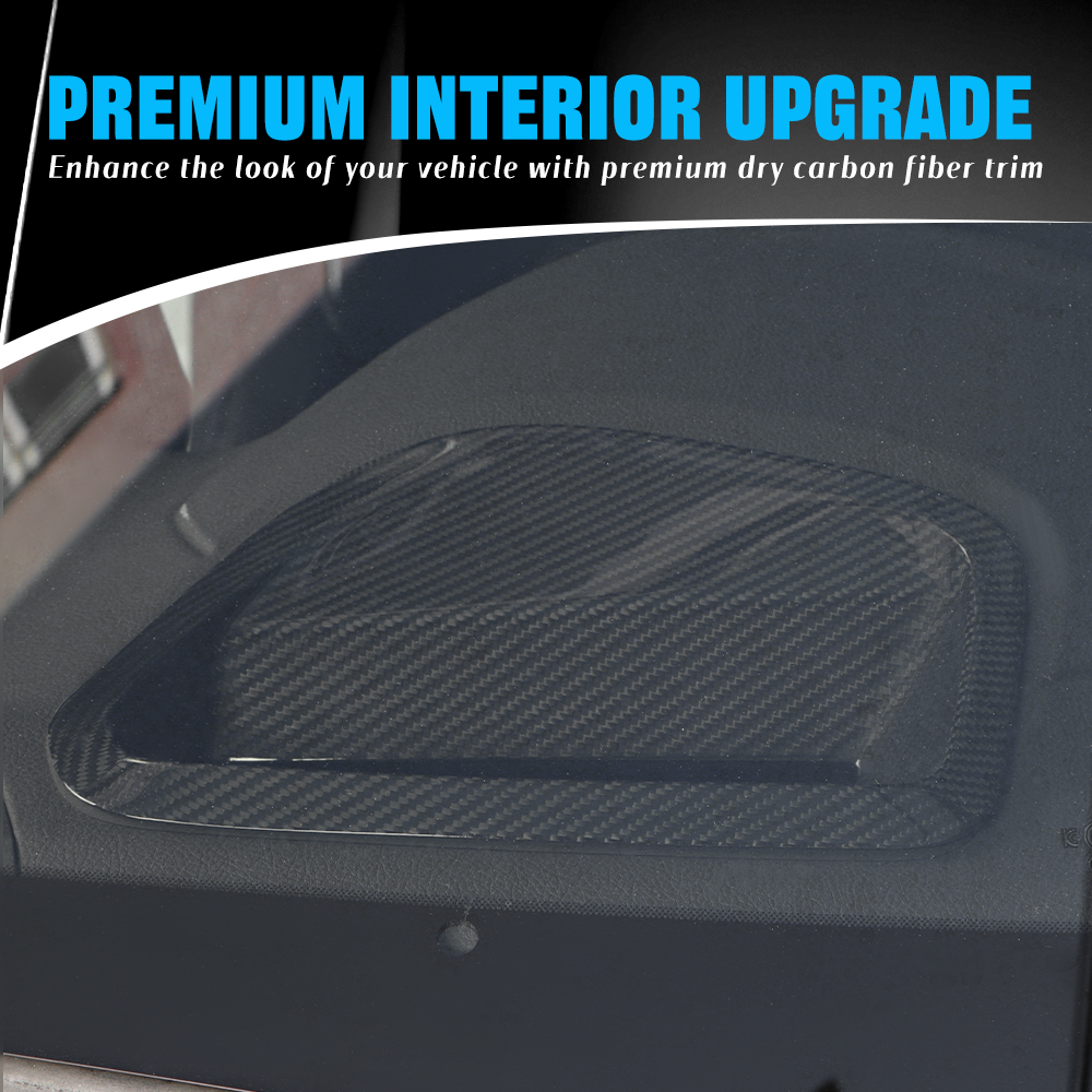 Create Carbon Dry Carbon Fiber Head Up Display Trim Cover for Toyota GR Supra A90 MK5 2019+