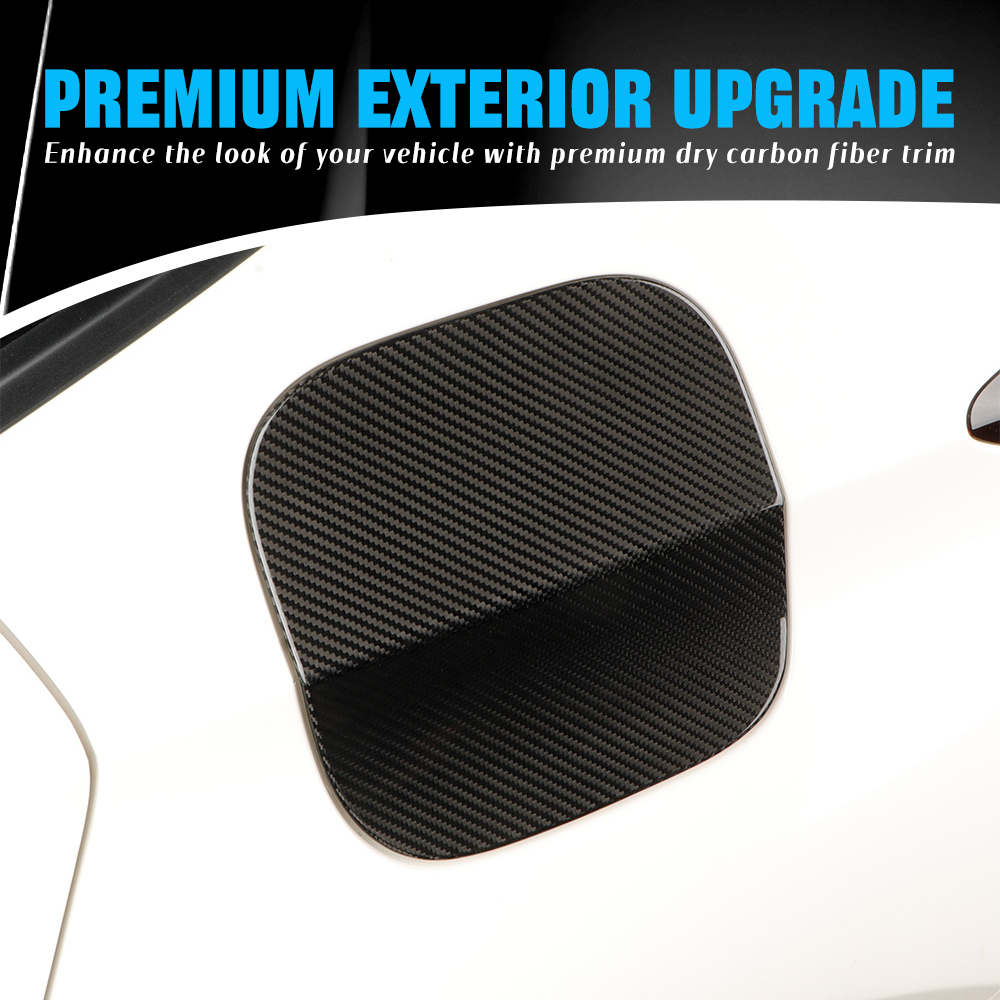 Create Carbon Carbon Fiber Fuel Filler Tank Door Cover for 11th Gen Honda Civic Type R FL5 – Sporty Exterior Upgrade