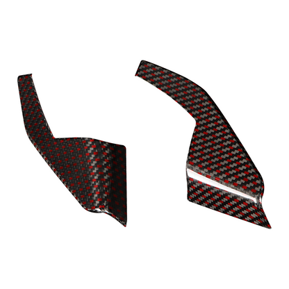 Create Carbon Dry Carbon Fiber Inner Door A Pillar Trim Cover for HONDA CIVIC Type R FL5 2022+