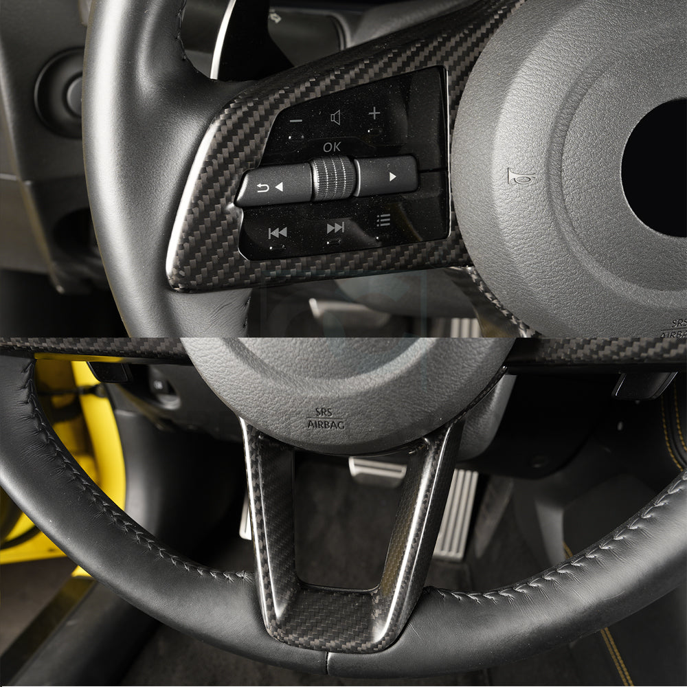Create Carbon Dry Carbon Fiber Steering Wheel Cover for Nissan Z RZ34 400Z Fairlady Z 2023-2026+