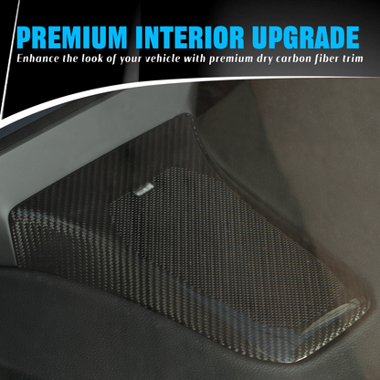 Create Carbon Dry Carbon Fiber Center Speaker Cover Trim for Toyota GR Supra A90 MK5 2019-2026