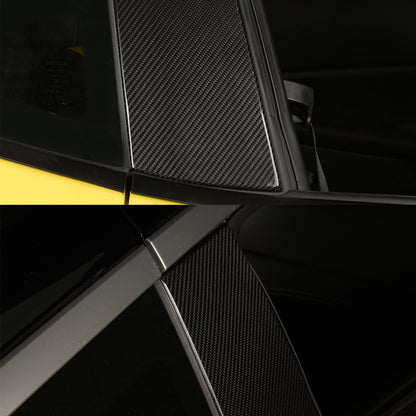 Create Carbon Dry Carbon Fiber B Pillar Trim Cover for Nissan Z RZ34 Fairlady Z 2023-2026+