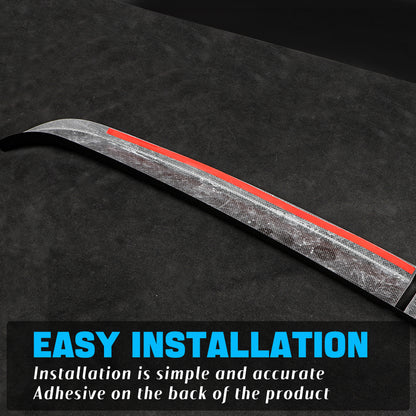 Dryvon Real Dry Carbon Fiber Frunk Sill Protector Cover for Tesla Cybertruck 2024+ Front Trunk Edge Guard Trim
