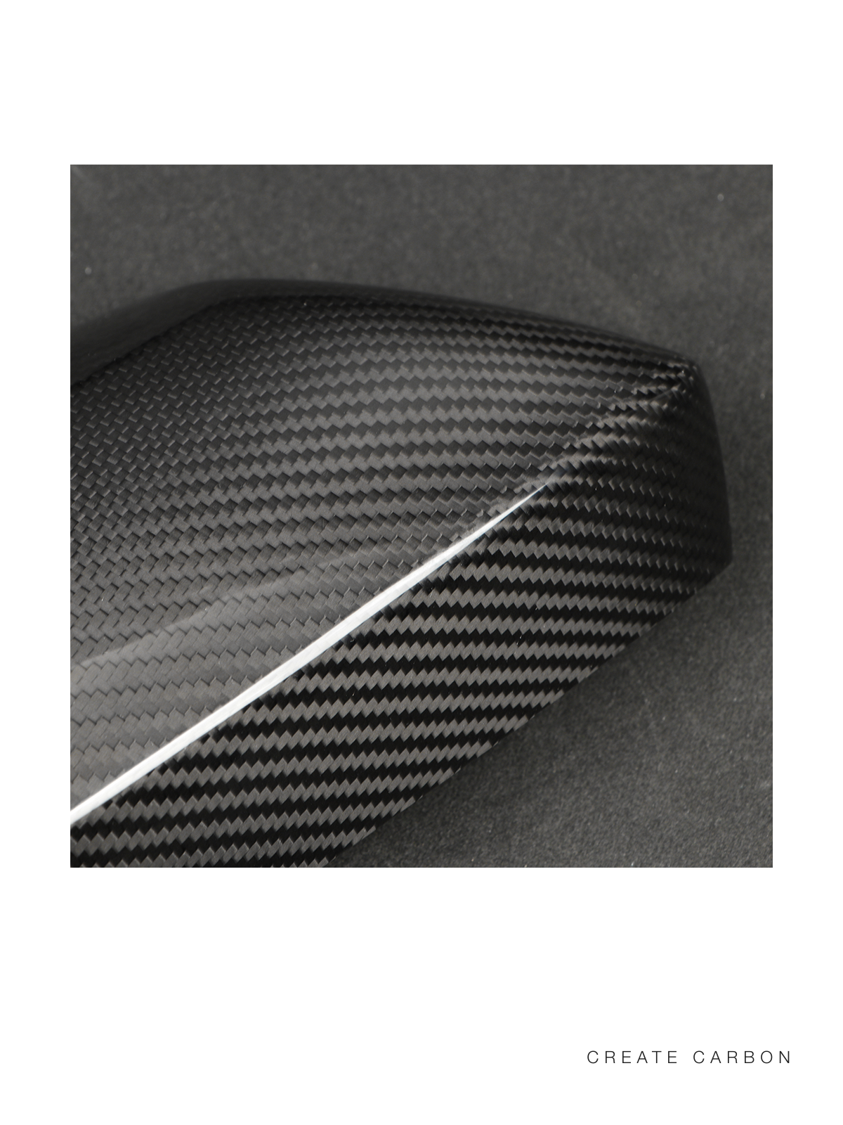Toyota Corolla and GR Corolla dry carbon side mirror covers installed fitment view