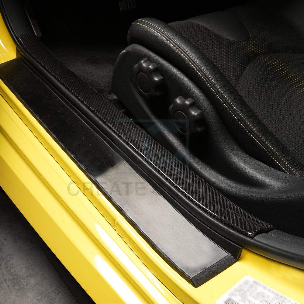 Nissan Z Dry Carbon Fiber Door Sill Covers for Nissan Z RZ34 2023+