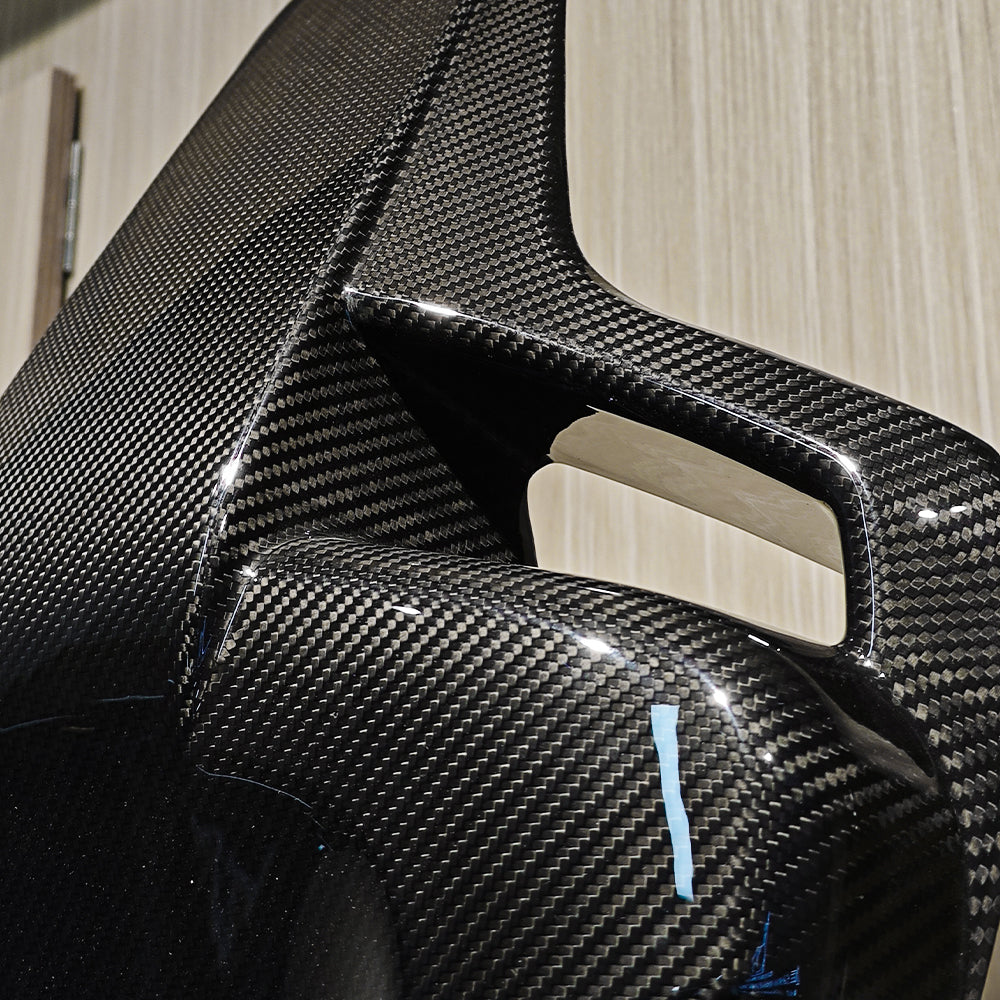 Create Carbon Carbon Fiber Backseat Cover for Honda 10th Gen Civic Type R FK8