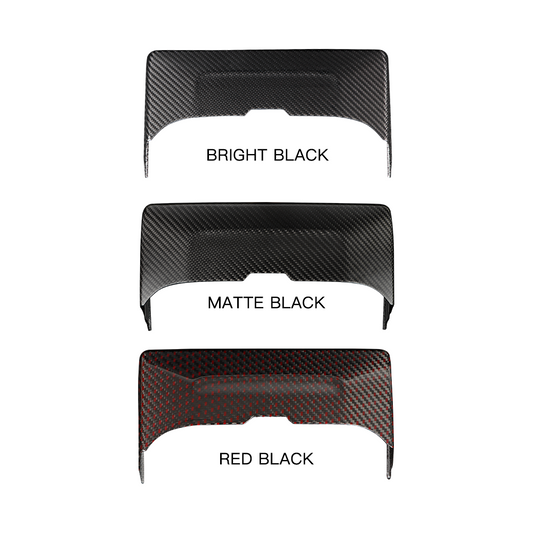 Create Carbon Dry Carbon Fiber Center Screen Back Cover (1PC) for HONDA CIVIC Type R FL5 2023+