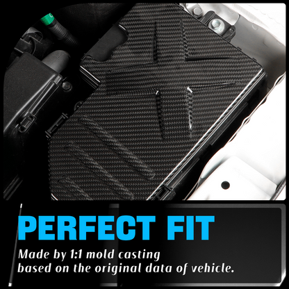 Create Carbon Dry Carbon Fiber Fuse Box Cover Trim for Honda Civic Type R FL5 (2023+)
