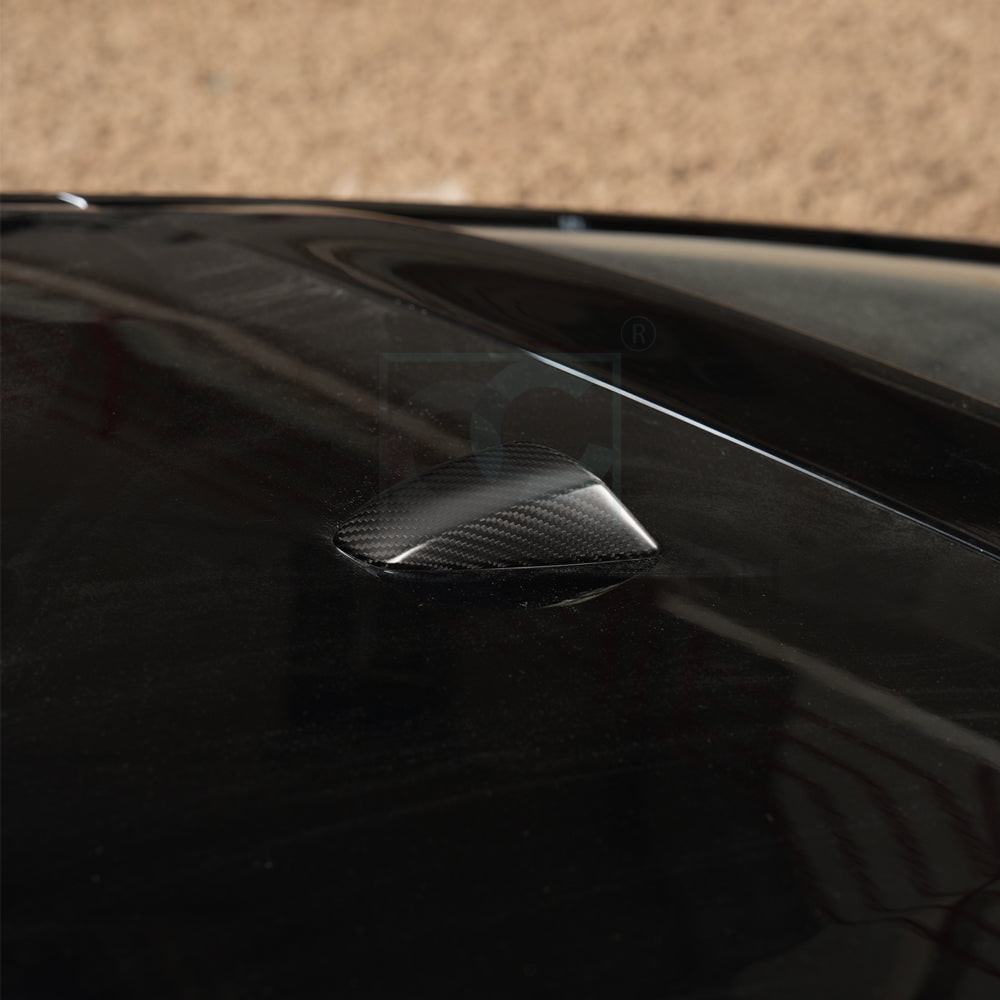 Create Carbon Dry Carbon Fiber Shark Fin Antenna Base Cover Trim for Nissan Z 400Z RZ34 Fairlady Z 2023+