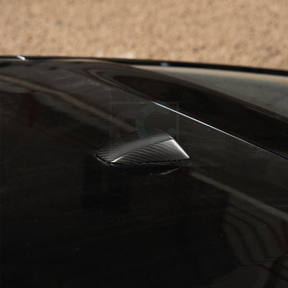 Create Carbon Dry Carbon Fiber Shark Fin Antenna Base Cover Trim for Nissan Z 400Z RZ34 Fairlady Z 2023+