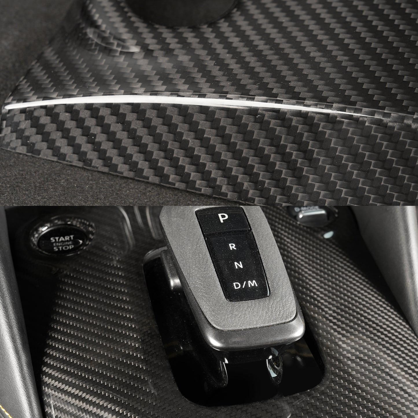 Nissan ZDry Carbon Fiber Shifter Cover for Nissan Z RZ34 2023+