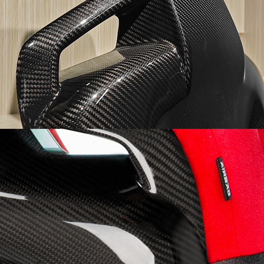 Create Carbon Carbon Fiber Backseat Cover for Honda 10th Gen Civic Type R FK8