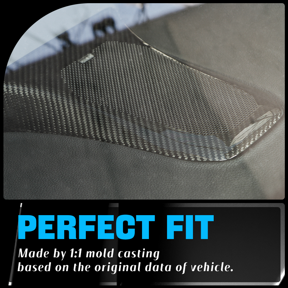 Create Carbon Dry Carbon Fiber Center Speaker Cover Trim for Toyota GR Supra A90 MK5 2019-2026