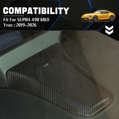 Create Carbon Dry Carbon Fiber Center Speaker Cover Trim for Toyota GR Supra A90 MK5 2019-2026