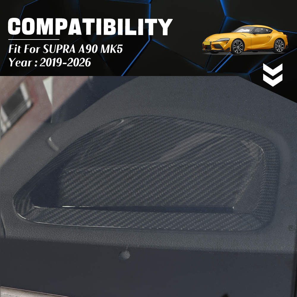 Create Carbon Dry Carbon Fiber Head Up Display Trim Cover for Toyota GR Supra A90 MK5 2019+