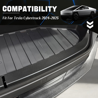 Dryvon Real Dry Carbon Fiber Frunk Sill Protector Cover for Tesla Cybertruck 2024+ Front Trunk Edge Guard Trim