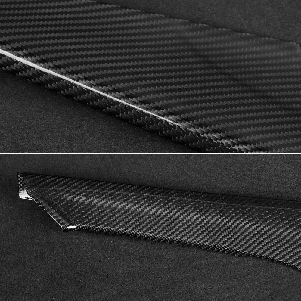 Real Dry Carbon Fiber Center Console Side Trim 2PCS for Hyundai Elantra N 2022+ (LHD) Interior Upgrade