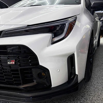 GR Corolla carbon fiber bumper vent trim