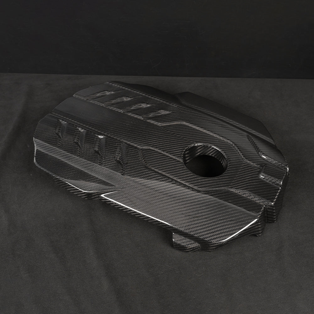 Hyundai Elantra N 2026+ Real Dry Carbon Fiber Engine Bay Cover Upgrade