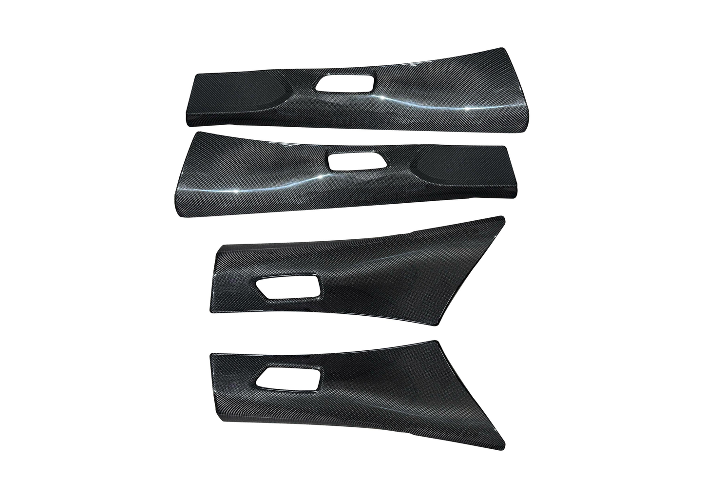 Dry Carbon Fiber Interior Door Panel Covers (4PCS) for Toyota GR Corolla 2023+