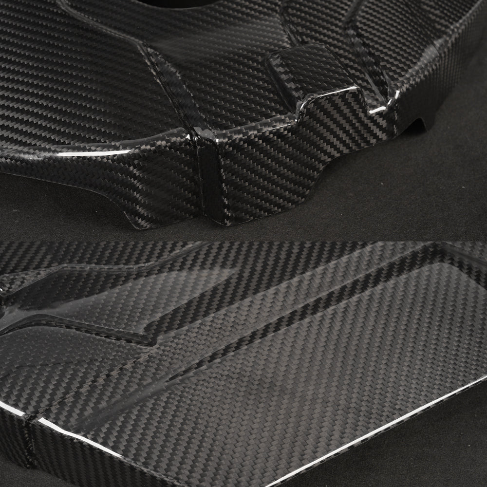 Lightweight Dry Carbon Fiber Engine Cover for 2026 Hyundai Elantra N