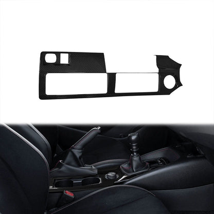 Create Carbon Carbon Fiber Interior Center Console Trim for Toyota GR Corolla | Premium Dry Carbon Fiber Upgrade