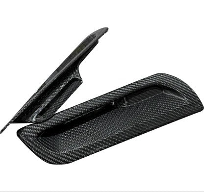 Real dry carbon fiber bumper duct covers for Toyota GR Corolla