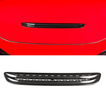 Dry Carbon Fiber Hood Vent Scoop Cover for Honda Civic Type R FL5 – Performance Replacement