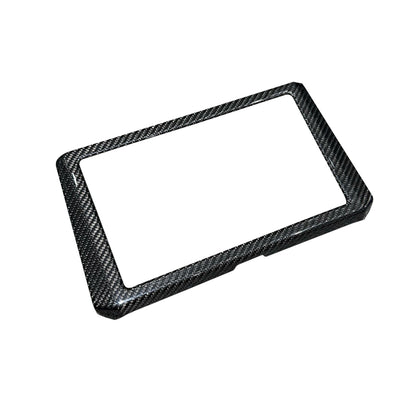 Toyota GR Corolla dry carbon center monitor frame cover