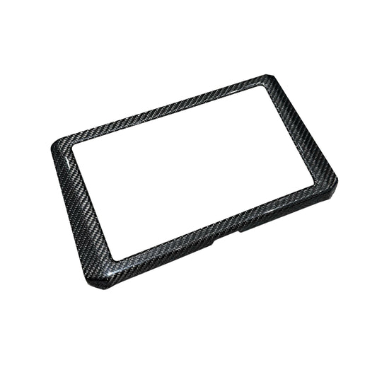 Toyota GR Corolla dry carbon center monitor frame cover
