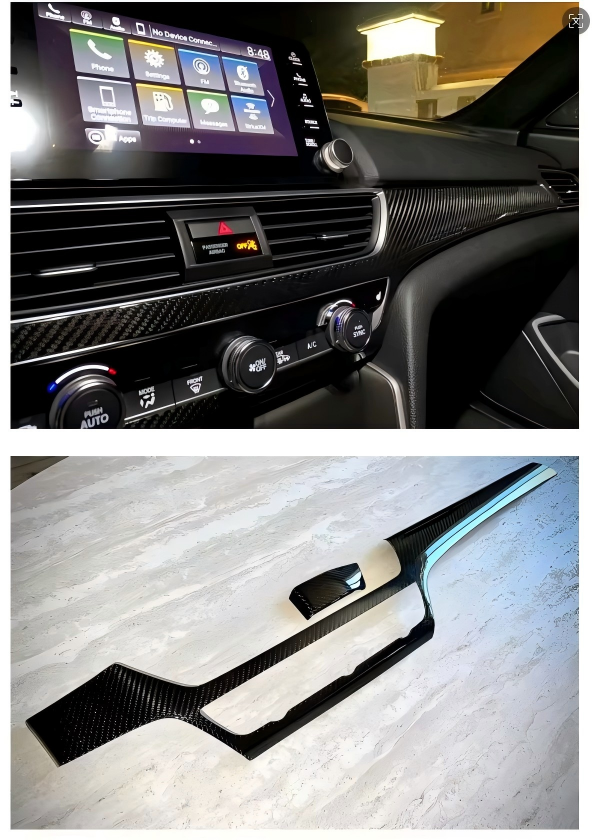 Honda Accord Dashboard Trim Cover (2018–2022) | Dry Carbon