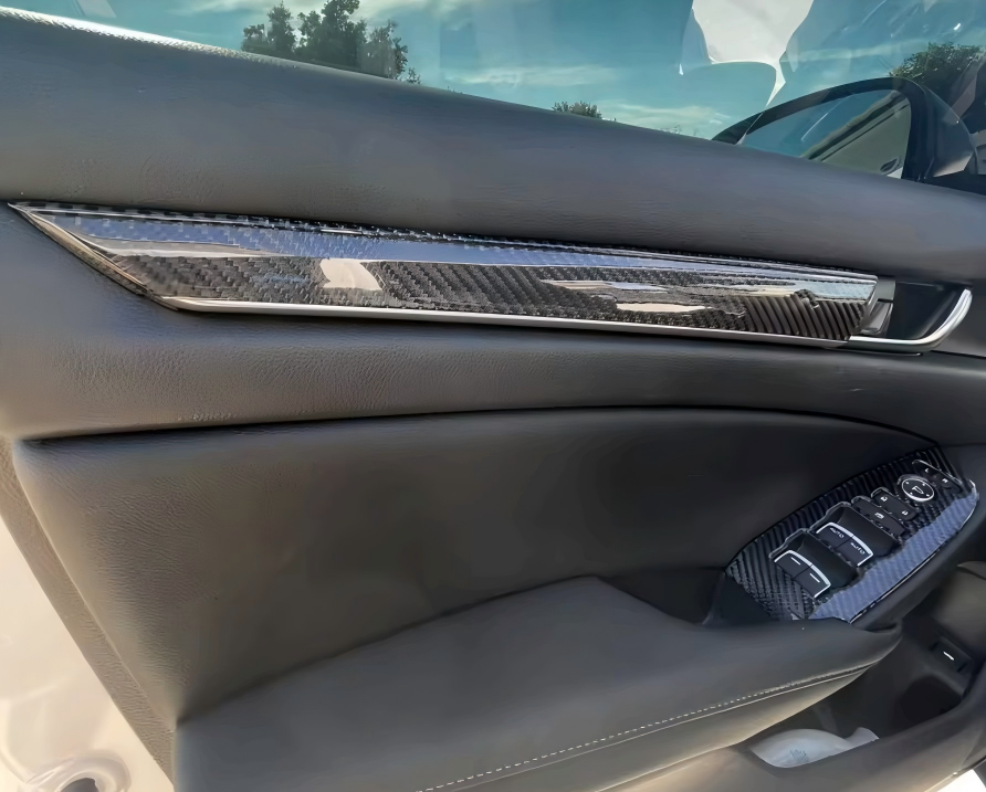 Honda Accord Interior Door Trim Covers (2018–2022) | Dry Carbon