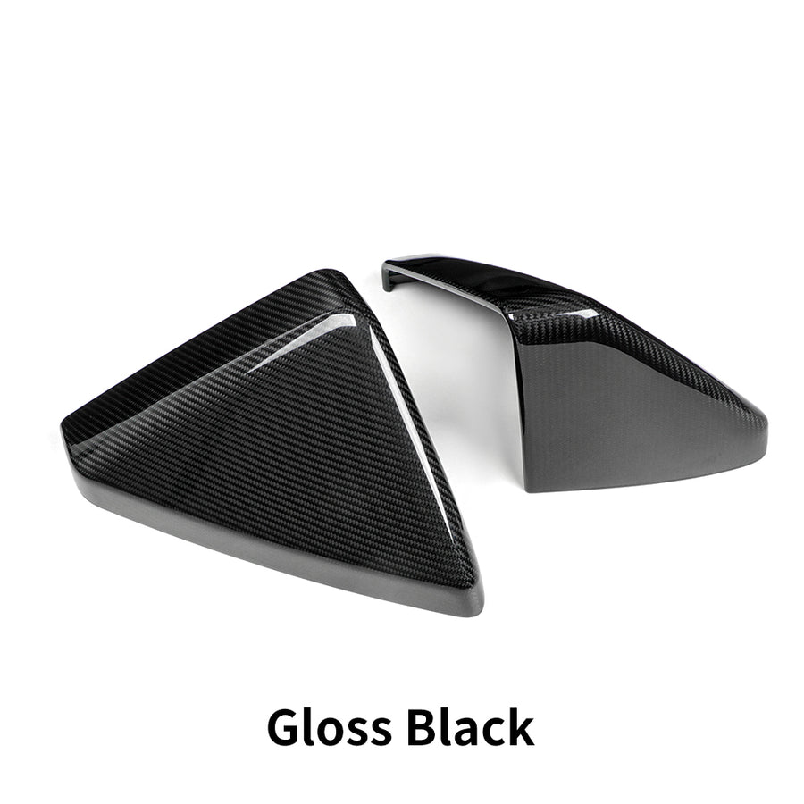Tesla Cybertruck Side Mirror Covers (2024–2026) | Dry Carbon