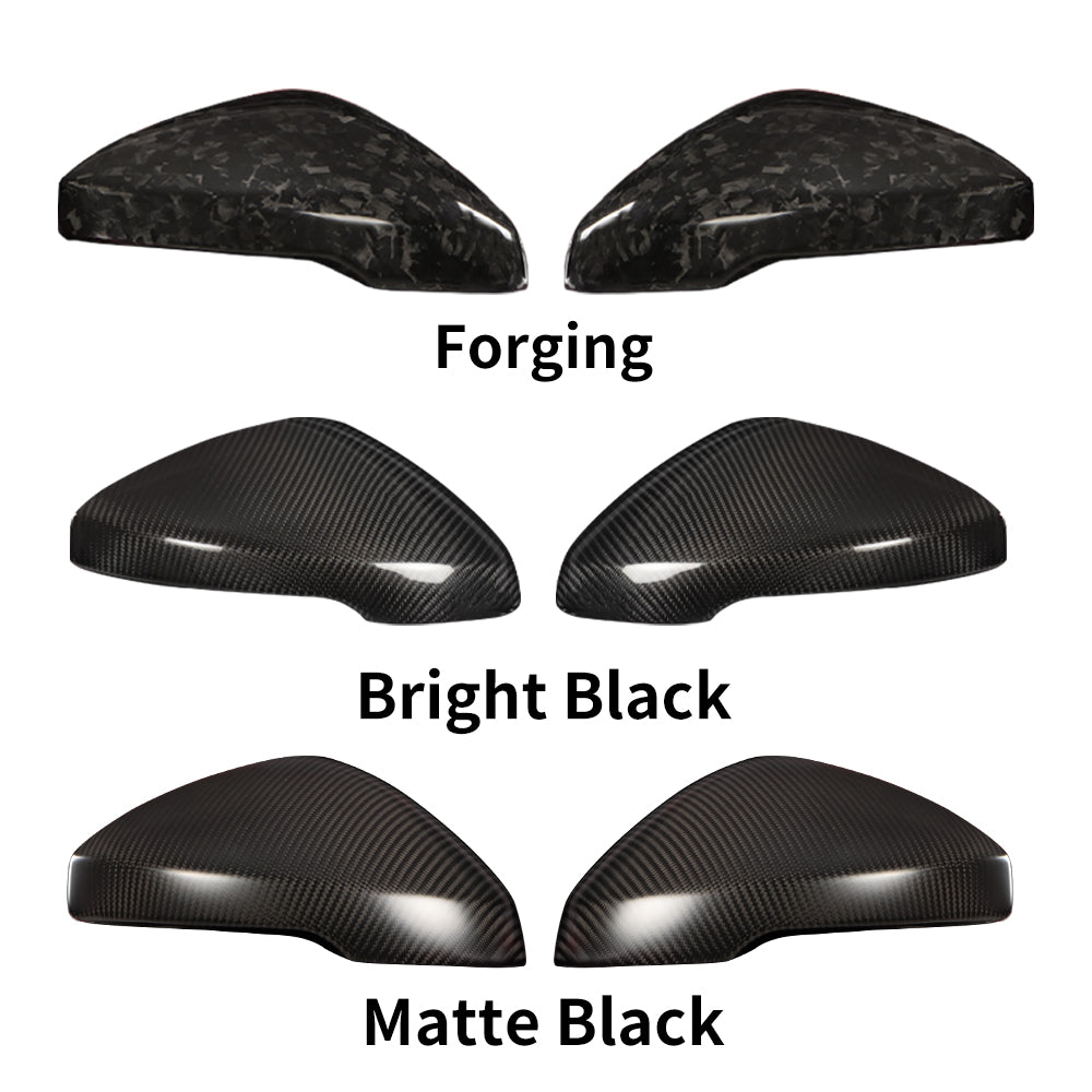 2pcs Real Carbon Fiber Side Mirror Cover Caps for Honda Civic 11th Gen FL5 Type R (2023-2026)
