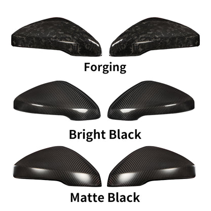 2pcs Real Carbon Fiber Side Mirror Cover Caps for Honda Civic 11th Gen FL5 Type R (2023-2026)