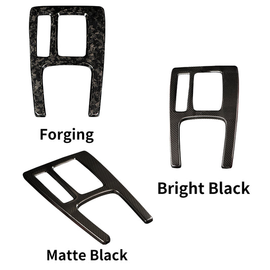 Dry Carbon Fiber Center Console Gear Shift Panel Cover for 11th Gen Civic & Type R FL5 (LHD) | Real 3K Carbon Fiber Interior Trim Upgrade