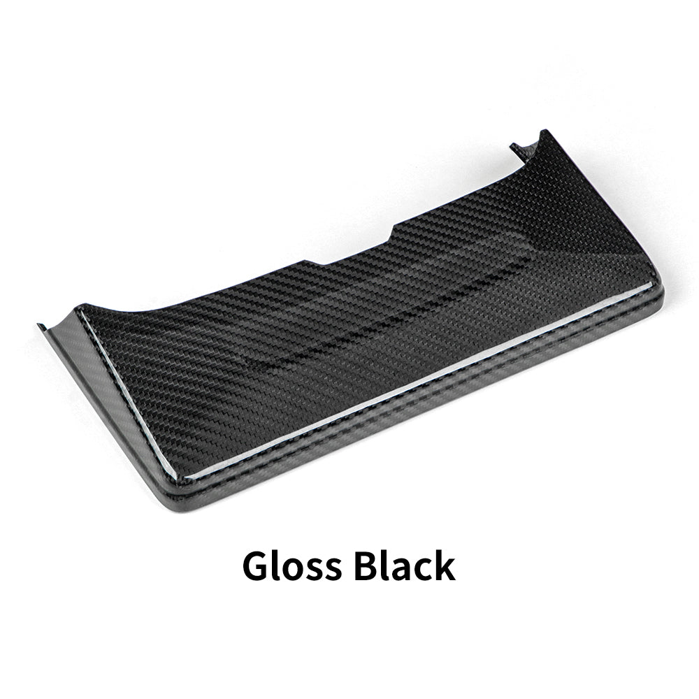 Dry Carbon Fiber Rear Exhaust Upper Trim Cover for Honda Civic Type R FL5 (2023+)