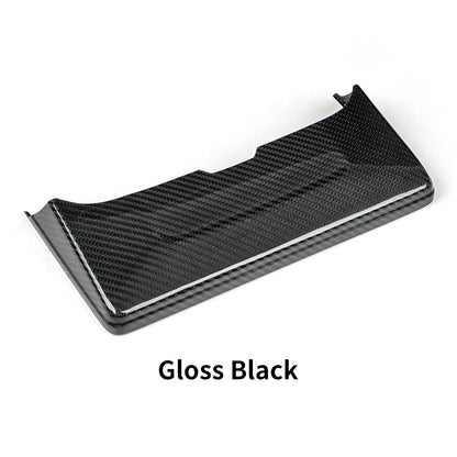 Dry Carbon Fiber Rear Exhaust Upper Trim Cover for Honda Civic Type R FL5 (2023+)