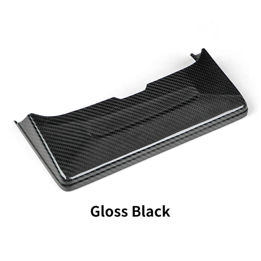 Dry Carbon Fiber Rear Exhaust Upper Trim Cover for Honda Civic Type R FL5 (2023+)