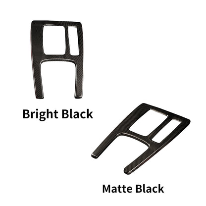 CREATE CARBON Dry Carbon Fiber Center Console Gear Shift Panel Cover for Honda Civic FL & Civic Type R FL5 RHD