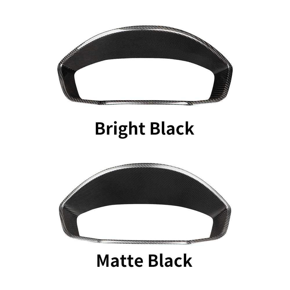 Create Carbon Dry Carbon Fiber Gauge Cluster Trim Cover for Honda Civic 11th Gen & Type R FL5