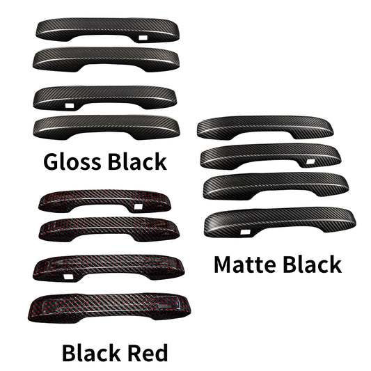 Premium Dry Carbon Fiber Door Handle Covers for 11th Gen Civic & Type R FL5 | Ultra-Thin Real Carbon Fiber Trim